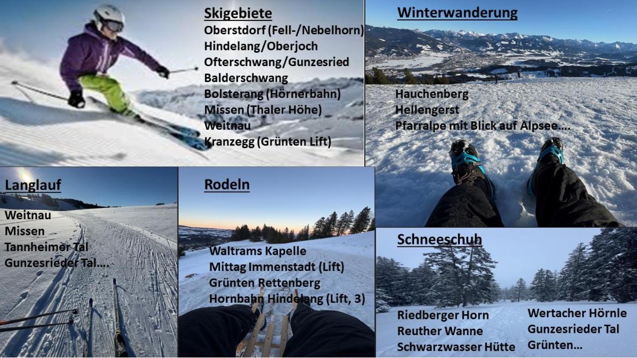 Allgaeu Bergluft Weitnau Esterno foto